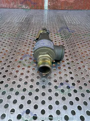 USED KUNKLE VALVE 6010DDM01 SAFETY RELIEF VALVE 3/4" , 180 PSIG