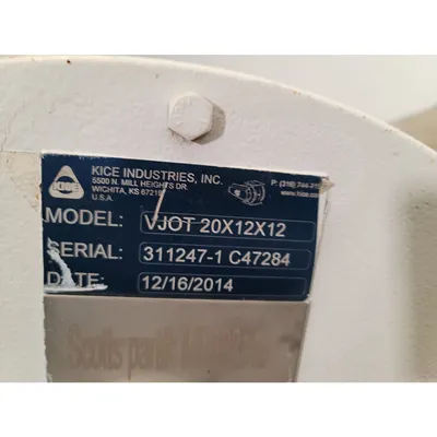 USED KICE INDUSTRIES INC. VJOT 20X12X12