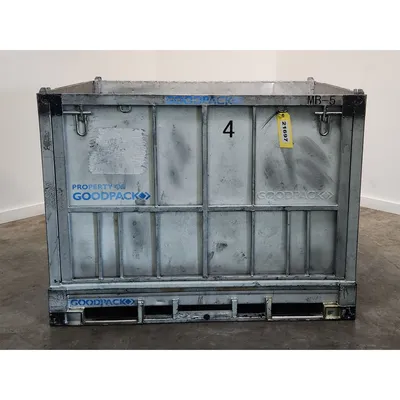 Used GoodPack Metal Tote Reuseable Intermediate Bulk Container MB5
