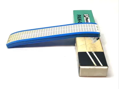New | in-Stock Panduit Pan-Code Wire Marker Cards BOX OF 15 CARDS Blank Label Michigan US | Maverick Industrial Sales #1392607