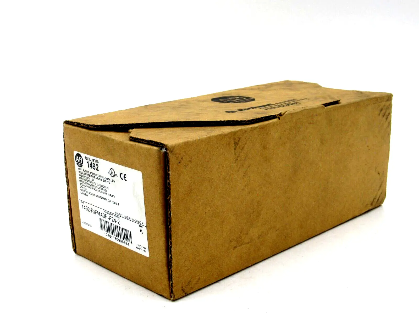 NEW ALLEN BRADLEY 1492-RIFM40F-F24-2 MODULE SERIES A 1492RIFM40FF242