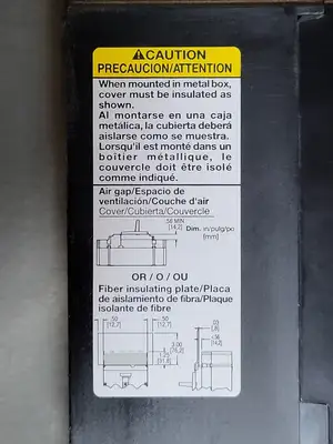 NEW SQUARE D HDL26060