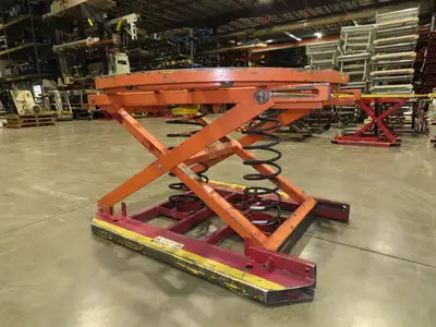 Southworth Pallet Pal Positioner Rotary Spring Level Loader Turntable 28"H