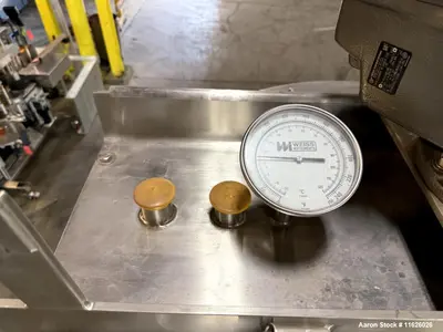 Used LEE IND RA-150 Stainless Steel Tanks Illinois US | Aaron Equipment #1338006
