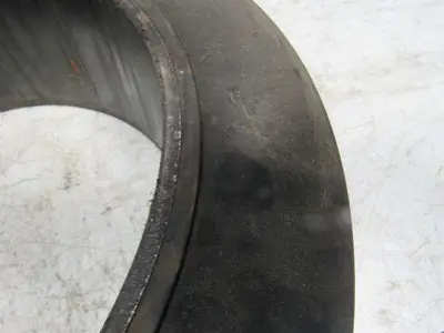 Superior Tire 18x6x12-1/8 Press On Forklift Wheel Tire Hard Rubber Smooth