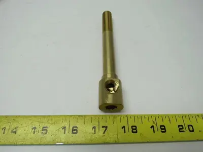Progressive HKEE1414L5.5  Brass Hex Key Extension Elbow Brass 1/4" NPT Lot of 5