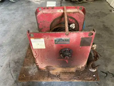 Thern 4WS3M10 Worm/Spur Electric Cable Winch 3,500lbs 20FPM 480V 20A 30+ft