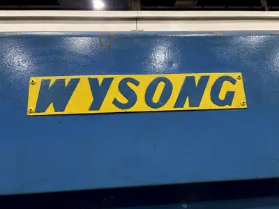 100 TON X 12' WYSONG MODEL #100-10 MECHANICAL BRAKE: STOCK #22108