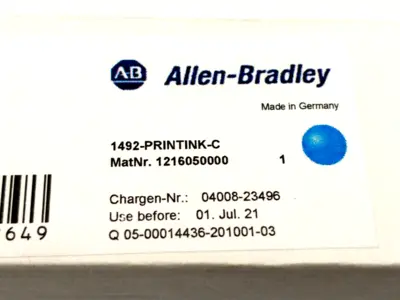 USED ALLEN BRADLEY 1492-PRINTINK-C