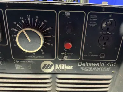 Used MILLER DELTAWELD 451 Mig Welders Ohio US | HGR 24 #1404586