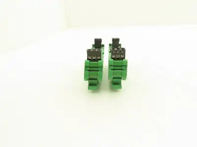 Western Reserve Controls WRC4-IBAS DIN Mountable Relay Holder Terminal Lot of 2
