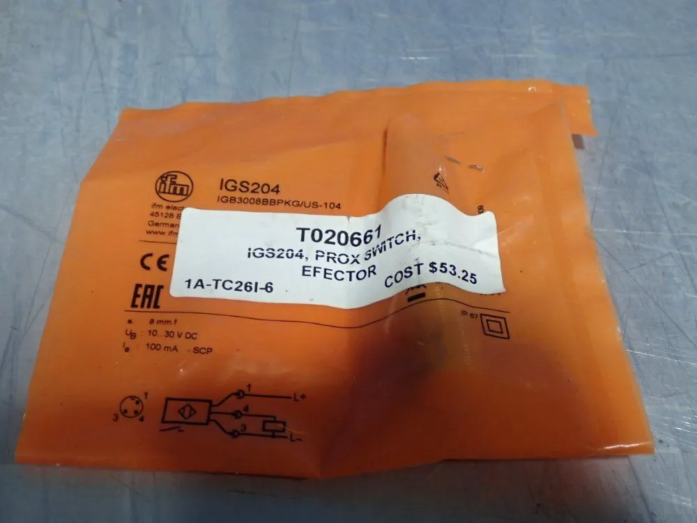 New | in-Stock IFM IGS204 Sensors | HGR 24 #752679