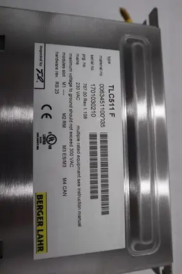 Bereger Lahr TLC511 F Servo Drive POSITIONING CONTROLLER 5 AMP STOCK B-722