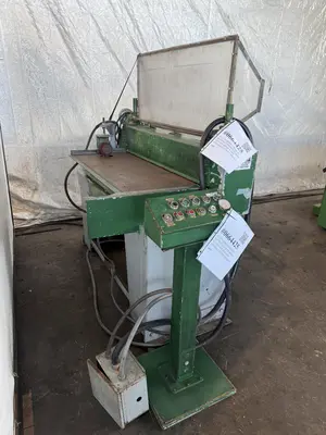 48” X 4" ARBOR STRILICH SLITTING LINE WITH FAMCO CUT OFF SHEAR & AMS CONTROLS. STOCK # 0664425