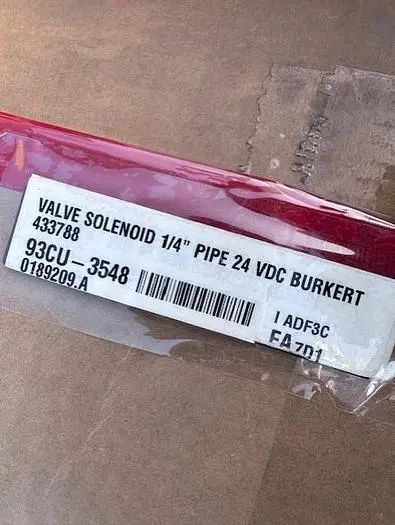 Burkert Solenoid Valve PN 433788