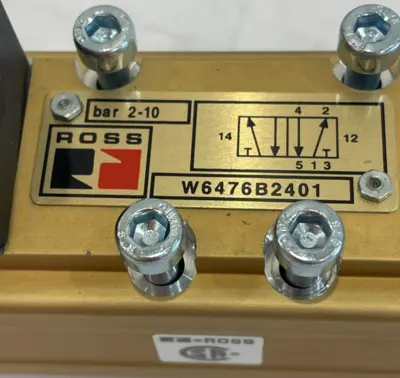 NEW ROSS W6476B2401Z SOLENOID VALVE 100-120V 50/60 48VDC