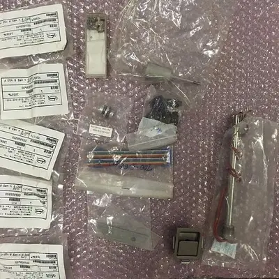 Veeco RF 350 or RF 1201 ion mill shutter assembly