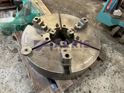 32" 3-Jaw Manual Chuck - Brand Unknown