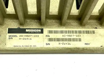 Used Modicon AS-H827-103 PLC Chassis Michigan US | Maverick Industrial Sales #1394985