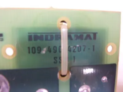 USED INDRAMAT 109-490-4207-1