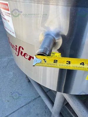 New | in-Stock BREDDO LIKWIFIER LORWWSS 25 GALLON HIGH SHEAR SS SCRAPE SURFACE BLENDER Reactors California US | Equipment Lab #1300359
