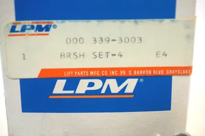 NEW LPM 339-3003 BRUSH SET 4 PCS. 3393003