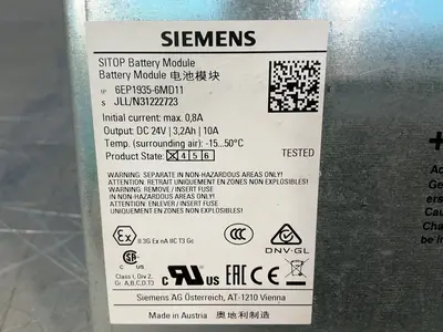 Used SIEMENS 6EP19356MD11 Batteries Ohio US | HGR 24 #1520852