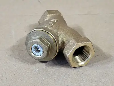 1/2" Brass Y-Strainer Valve Class 150  (Bag of 2)