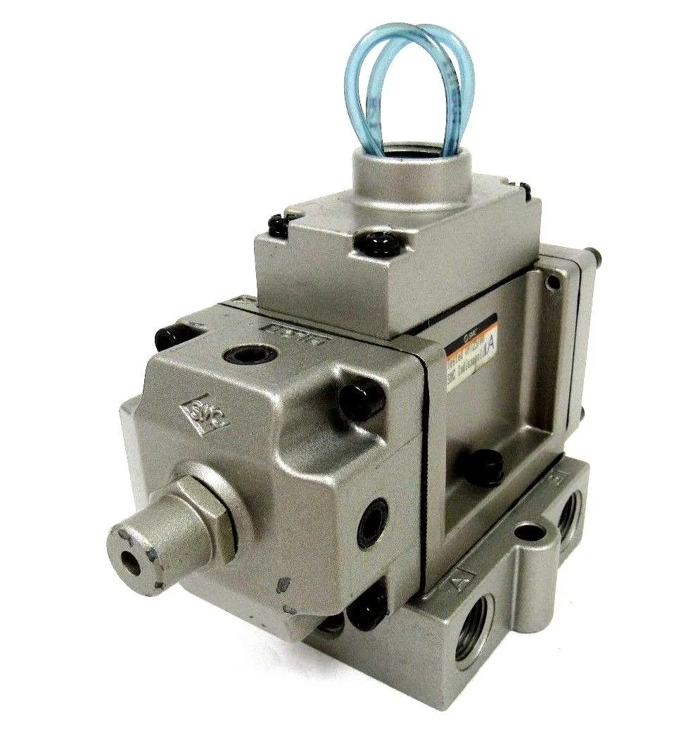 USED SMC NVSA4124-02J SOLENOID VALVE NVSA412402J
