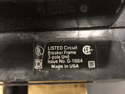 USED SQUARE D PAF361600DC1286