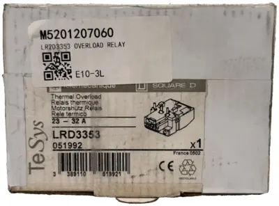 NEW SCHNEIDER ELECTRIC LRD3353