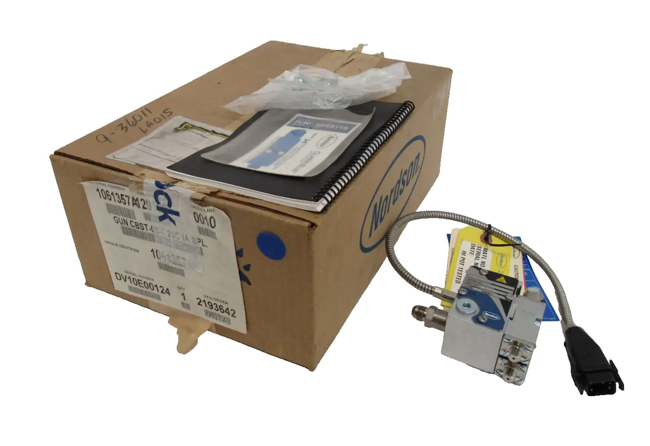 NEW NORDSON 1061357 HOT GLUE GUN CBST-02-T 25C IA SPL.