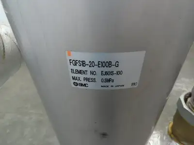 SMC FGFS1B-20-E100B-G FG Bag Filter Strainer Stainless Steel Dual Filter