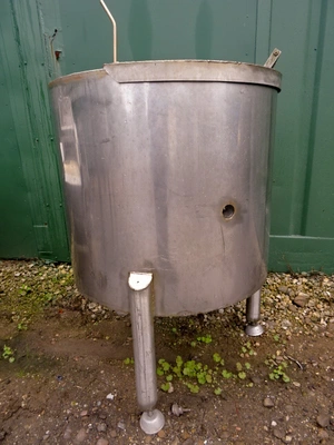 250L S/S Hemispherical Jktd Cooker Pan