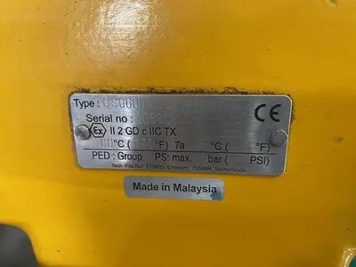 Used EMERSON EMERSON ACTUATOR WITH BALL VALVE Valves/Fittings Pennsylvania US | Global Equipment International, LLC #185887