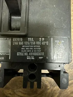 USED WESTINGHOUSE EB2015