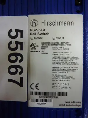 USED HIRSCHMANN RS2-5TX