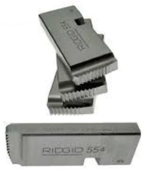 Ridgid 47890 Dual Style Pipe Threader Dies, High-Speed RH, 1/4"-3/8"-18 NPT [New]