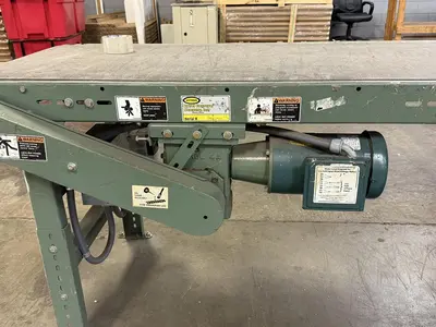 HYTROL 24" WIDE X 36' VFD DRIVEN POWER BELT CONVEYOR