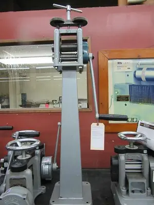 1179-155 Cavallin Wire Reduction Hand Operated Rolling Mill, Model # FC100/525
