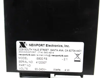 NEW NEWPORT IS800 FS DIGITAL PANEL METER IS800FS