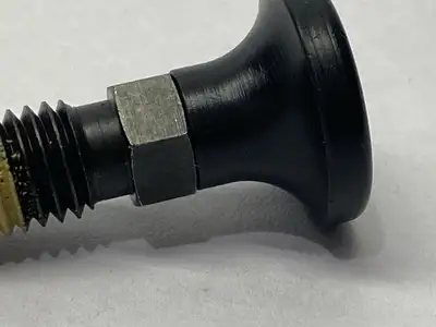 8497A67 | Knob-Style Retractable Spring Plunger M12x1.75 Thread - New Other