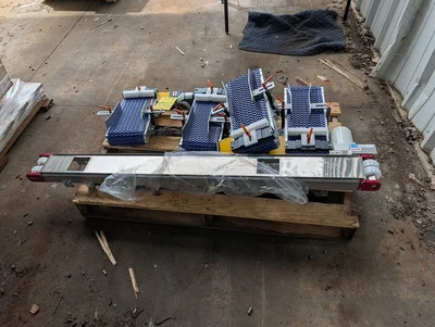 (5) Assorted Conveyors (4) 16"x4"; (1) 48"L