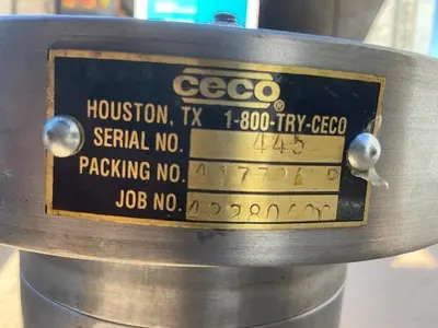 Rebuilt CECO 2.5” Packing Case PN 541772A SN 445