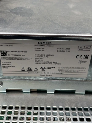 USED 2020 SIEMENS 6AV7260-2GM41-0BX6