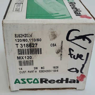 NEW ASCO 8262H20LV