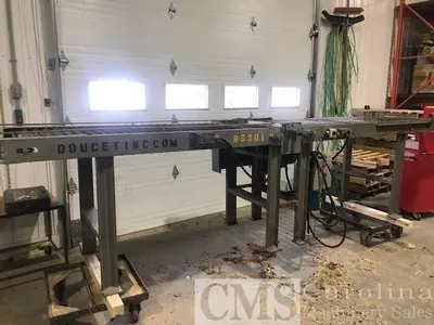 USED 1998 DOUCET GLUE CONVEYOR GS-2-072-72