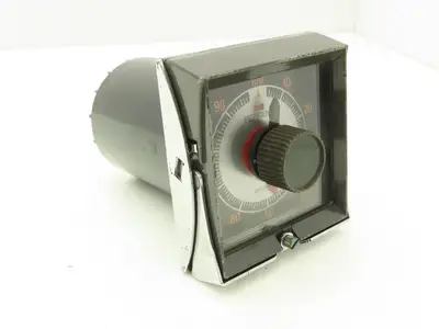 Eagle Signal HQ903A6 HQ9 Reset Analog Timer 125-250VAC 60Hz 0-60 Sec. Dial Type