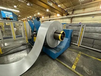 10-STAND X 3" X 39" B&K ROLLFORMER. STOCK # 0900224.