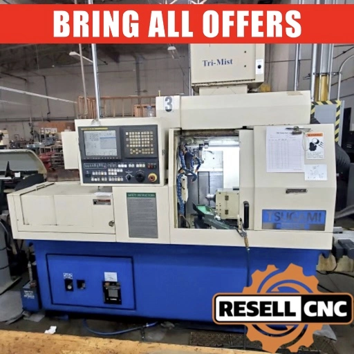 Used 2006 Tsugami BS20(C)-III Swiss Type Automatic Screw Machines Florida US | Resell CNC #197895